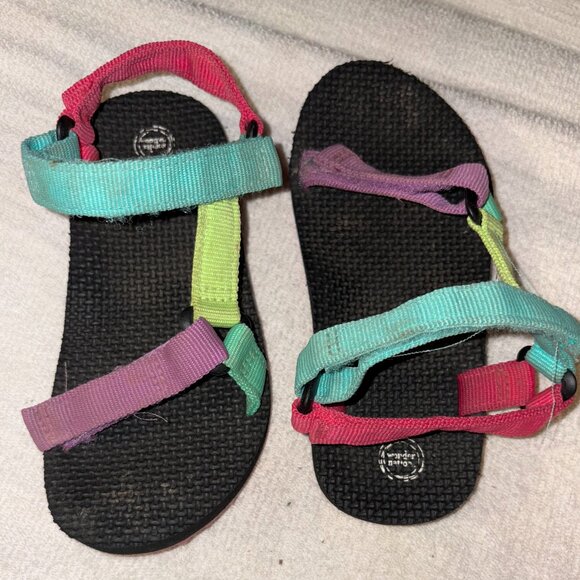 Wonder Nation Toddler Girls Nature Sandals, Size 10 - Picture 1 of 4